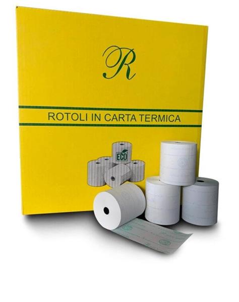 ROTOLO CARTA TERMICA 57X30 Conf. 10pz. OMOLOGATO
