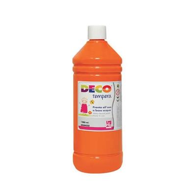 TEMPERA FLACONE 1000ML ARANCIO
