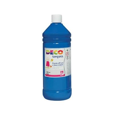 TEMPERA FLACONE 1000ML BLU CYAN