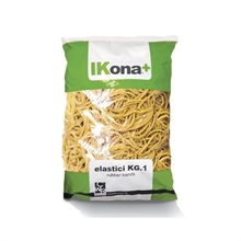 ELASTICI GIALLI DIAM. MM 40 BUSTA 1KG.