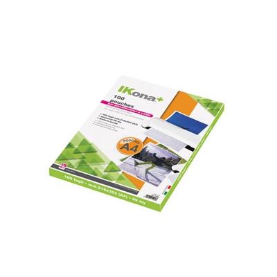 POUCHES PER PLASTIFICATRICE A4 80MIC. 100FG.