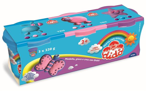 Tris Barattoli Dido 220G Vio Rosa Azz