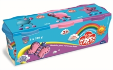 Tris Barattoli Dido 220G Vio Rosa Azz