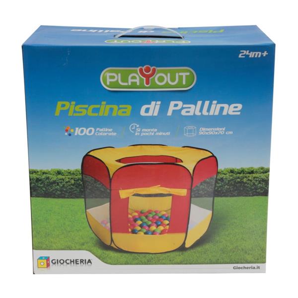 PLAY-OUT - Piscinetta con 100 Palline