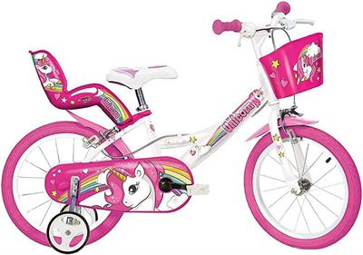 BICICLETTA DINO UNICORNO MISURA 16..