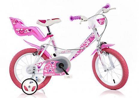 Bicicletta 16  Little Heart White/Pink