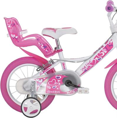 Bicicletta 16  Little Heart White/Pink