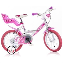 Bicicletta 12  Little Heart White/Pink
