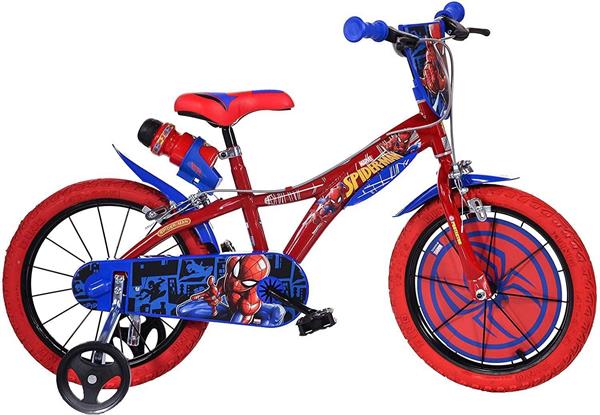 BICICLETTA DINO SPIDERMAN MISURA 14/