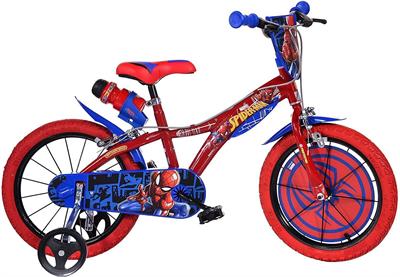 BICICLETTA DINO SPIDERMAN MISURA 14/