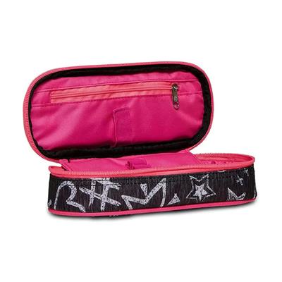 BUSTINA ROUND PLUS SEVEN ZIPPER GLAMY/