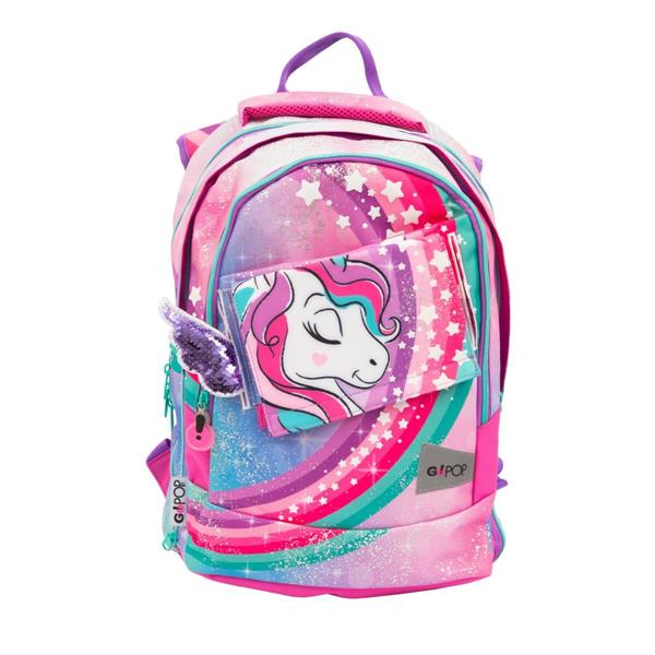 GOPOP 23 ZAINO ESTENSIBILE ROUND UNICORN/