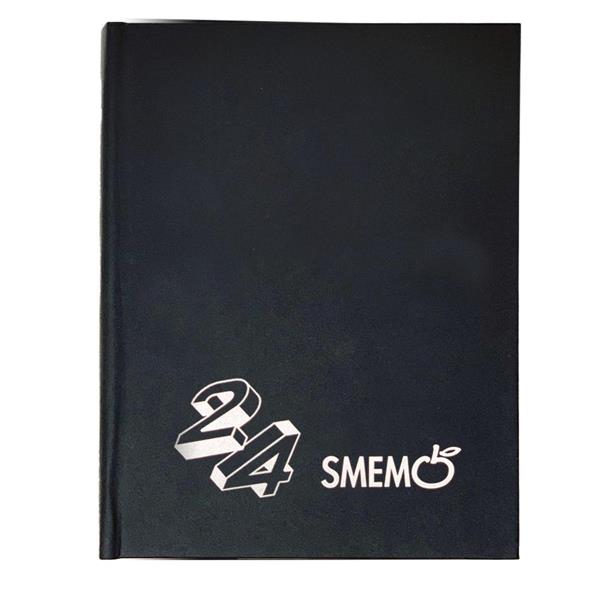 SMEMO 16 MESI 2024 CM 11X15 COLORE NERO/