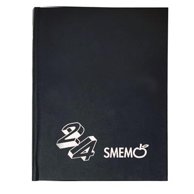 SMEMO 16 MESI 2024 CM 11X15 COLORE NERO/