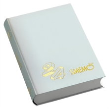 SMEMO 16 MESI 2024 CM 13X17,7 COLORE BIANCO/