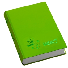 SMEMO 16 MESI 2024 CM 13X17,7 COLORE VERDE LIME/