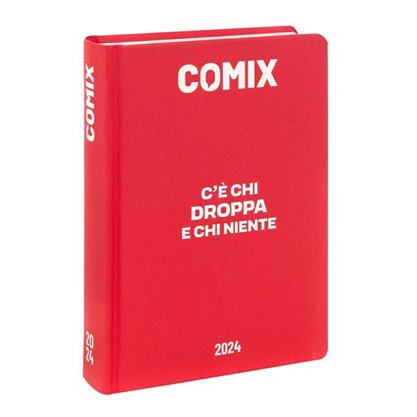 AGENDA COMIX 16 MESI STD DEEP RED/