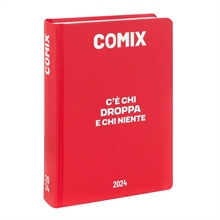 AGENDA COMIX 16 MESI STD DEEP RED/