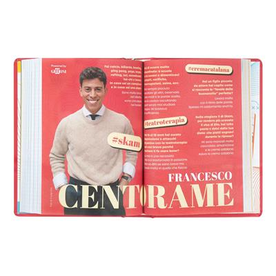AGENDA COMIX 16 MESI STD DEEP RED/