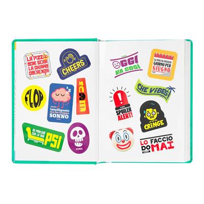 AGENDA COMIX 16 MESI STD EMERALD/