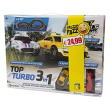PREZZO PAZZO - Pista TOP TURBO 3 in 1 cavo USB RICARICABILE