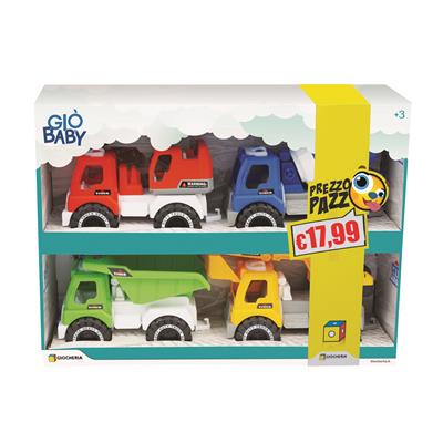 PREZZO PAZZO - GB Mezzi da Cantiere Multipack 4 veicoli