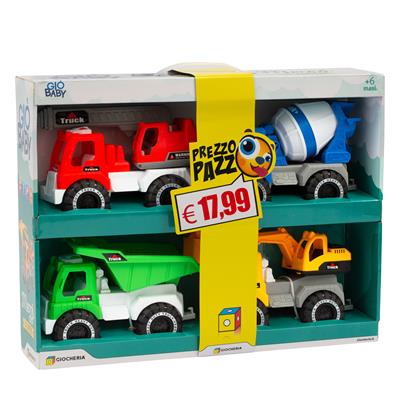 PREZZO PAZZO - GB Mezzi da Cantiere Multipack 4 veicoli