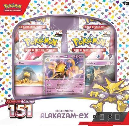 POKEMON SCARLATTO E VIOLETTO 151 ALAKAZAM EX