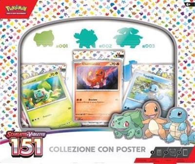 POKEMON SCARLATTO E VIOLETTO 151 COLLEZIONE CON POSTER