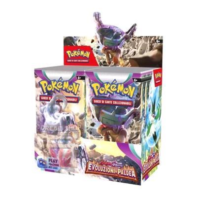 POKEMON SV02 SCARLATTO E VIOLETTO ECOLUZIONI A PALDEA BUSTA 10 C