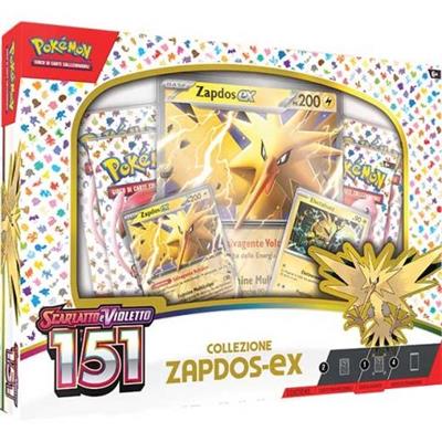 POKEMON SCARLATTO E VIOLETTO 151 COLLEZIONE ZAPDOS EX