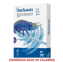 RISMA CARTA BIANCA A4 JACKSON 500 FOGLI