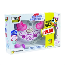 PREZZO PAZZO - MM Asta con Microfono Karaoke PINK MELODY