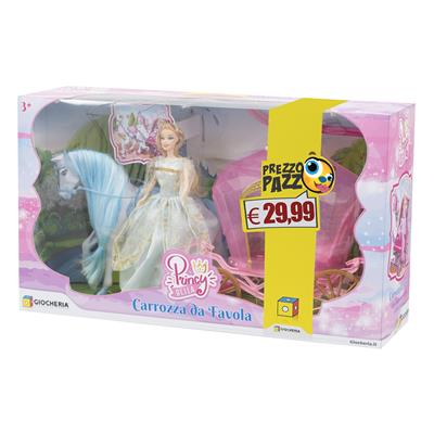 PREZZO PAZZO - PRINCY BELLA Carrozza Favola Principessa Inclusa