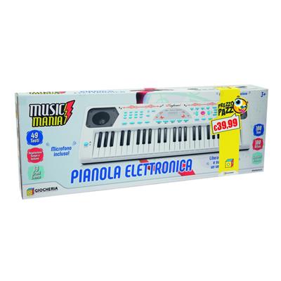 PREZZO PAZZO - MUSIC MANIA Tastiera 49 TASTI con Microfono