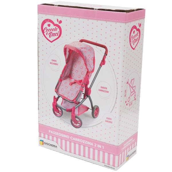 COCCOLE e BACI - Passeggino Deluxe Ruote Girevoli