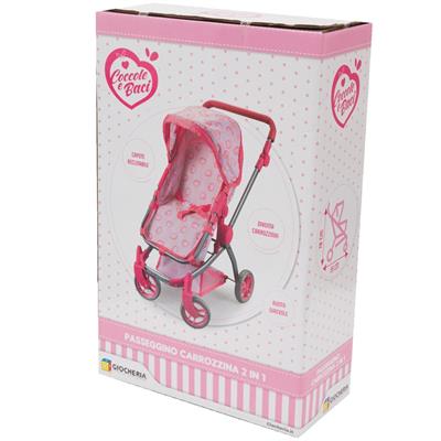 COCCOLE e BACI - Passeggino Deluxe Ruote Girevoli