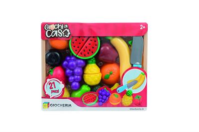 GIOCHI DI CASA - Cassetta 21 Frutte Affetta con Coltello