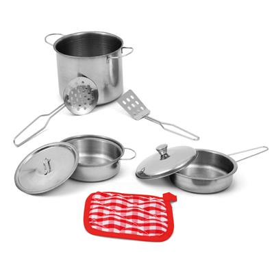 GIOCHI DI CASA - Pentole in Metallo con 8 Accessori by BARAZZONI