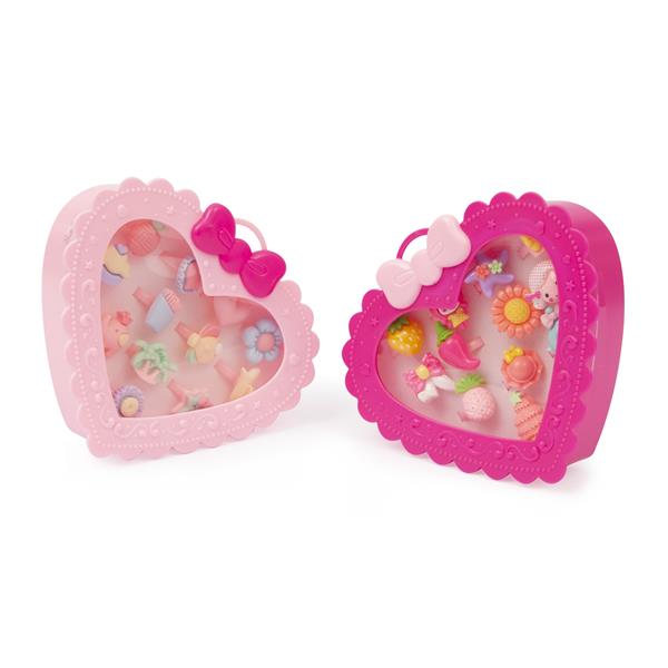 PRINCY BELLA - Portagioie del Cuore con Anelli Principessa 2 Col