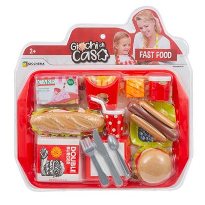 GIOCHI DI CASA - Fast Food Alimenti con Vassoio