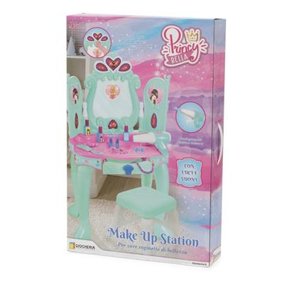 PRINCY BELLA - Make Up Station Specchiera Luci e Suoni con Phon