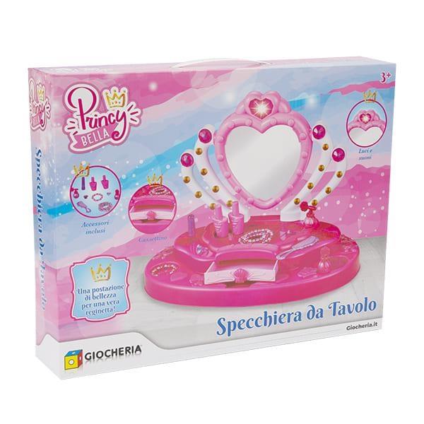 PRINCY BELLA -  Specchiera da Tavolo Luci e Suoni