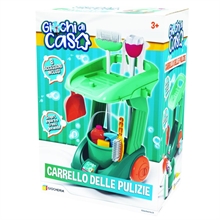 GIOCHI DI CASA - Carrello delle Pulizie con 8 accessori