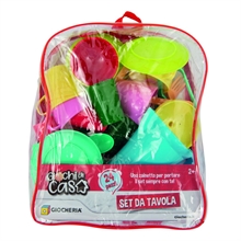 GIOCHI DI CASA - Set da Tavola in Zainetto
