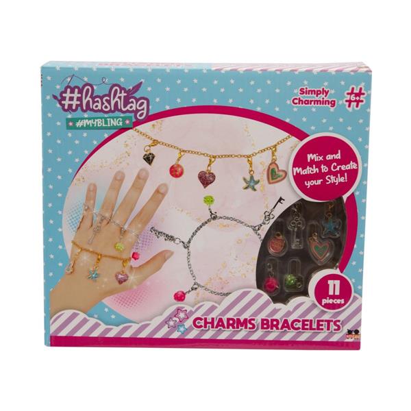HASHTAG - BRACCIALI CON CHARMS