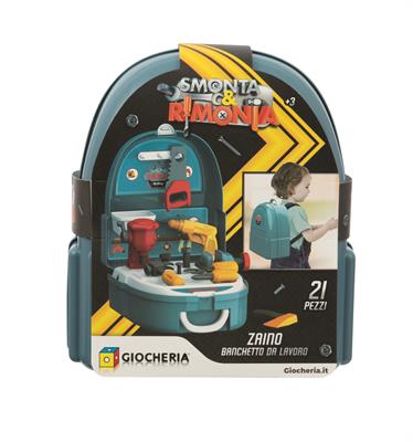 SMONTA&RIMONTA - Zainetto Attrezzi Richiudi e porta con te!