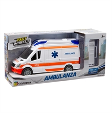 FAST WHEELS - Ambulanza Luci e Suoni con Lettiga