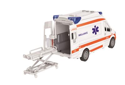 FAST WHEELS - Ambulanza Luci e Suoni con Lettiga