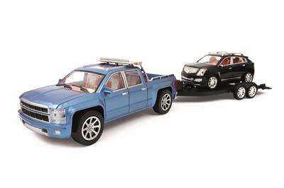 FAST WHEELS - Pick Up a Frizione con Carrello Trasporta-auto